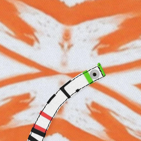 'Orange Swirl' Umbrella
