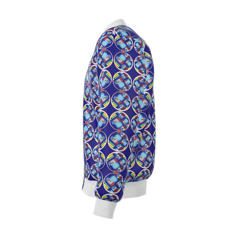 'American Dreams' Mens Reversible Silk Bomber Jacket