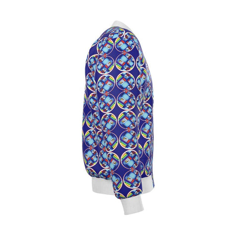 'American Dreams' Mens Reversible Silk Bomber Jacket