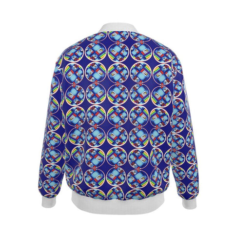 'American Dreams' Mens Reversible Silk Bomber Jacket