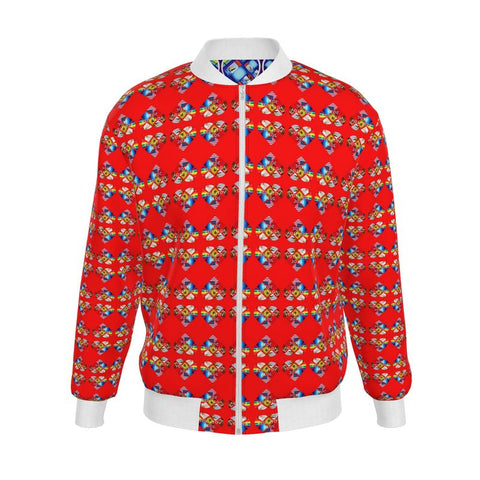 'American Dreams' Mens Reversible Silk Bomber Jacket