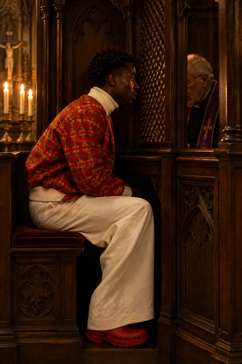 'American Dream Bubbles' Mens Reversible Silk Bomber Jacket