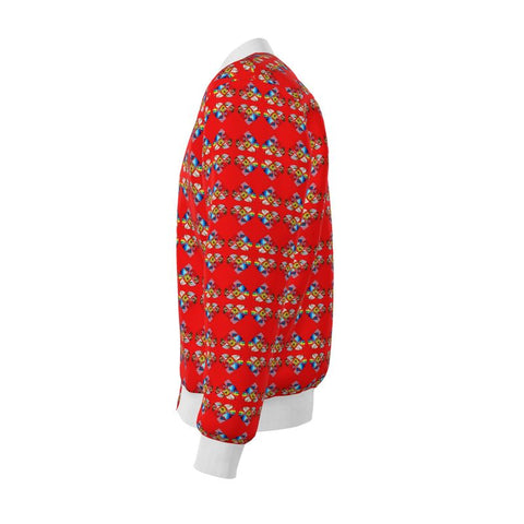 'American Dreams' Mens Reversible Silk Bomber Jacket
