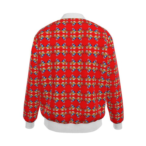 'American Dreams' Mens Reversible Silk Bomber Jacket