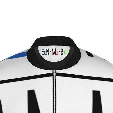 'Logo Arte' Mens Bomber Jacket