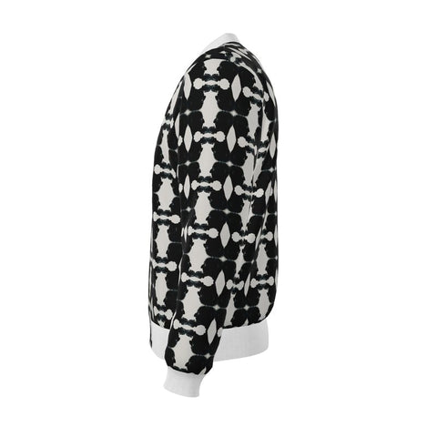 'Logo Arte-The Ben Litmus' Mens Reversible Silk Bomber Jacket