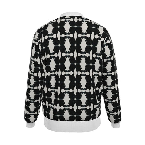 'Logo Arte-The Ben Litmus' Mens Reversible Silk Bomber Jacket
