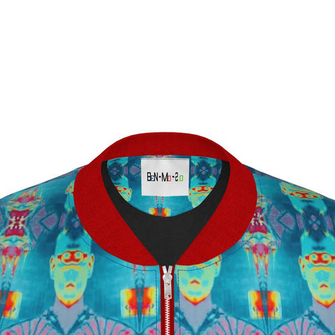 'Let Them Eat AI' Ladies Bomber Jacket