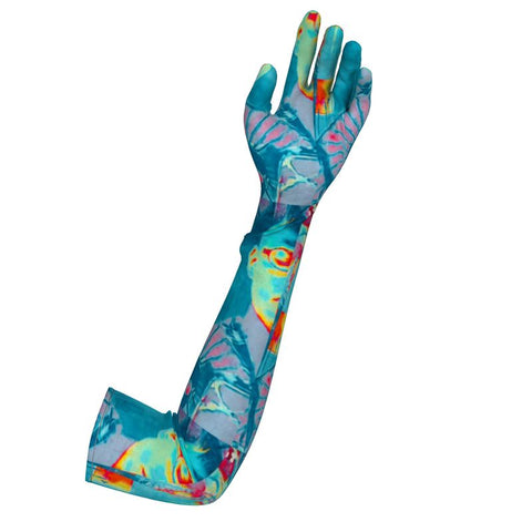 'Let Them Eat AI' Long Gloves