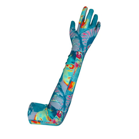 'Let Them Eat AI' Long Gloves