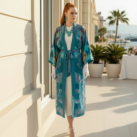 'Let Them Eat AI' Unisex Kimono