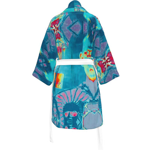 'Let Them Eat AI' Unisex Kimono