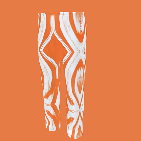 'Orange Swirl' Pajama Bottoms