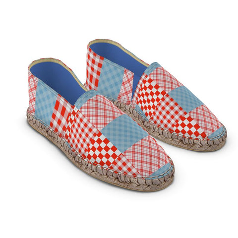 'American Gingham' Espadrilles