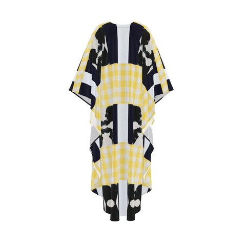 'Gingham Ben Litmus' Kaftan