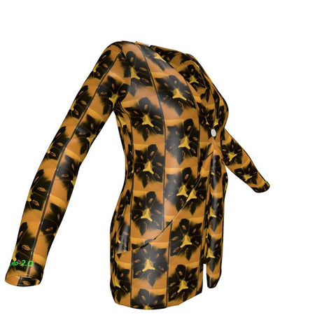 'Una Tulipa Stamen' Ladies Cardigan With Pockets