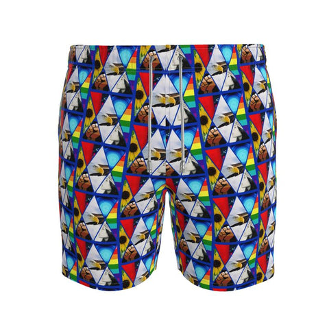 'American Dream Diversity' Mens Swimming Shorts