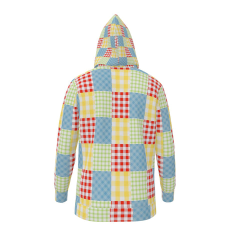 'Gingham Patchwork' Hoodie