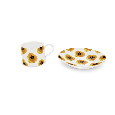 'Una Tulipa Infinity' Cup and Saucer