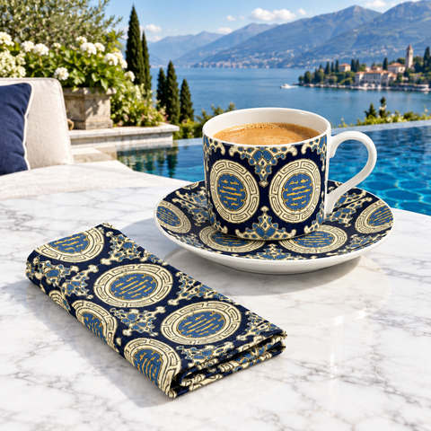'Villa Diva' Cup and Saucer-SAMPLE