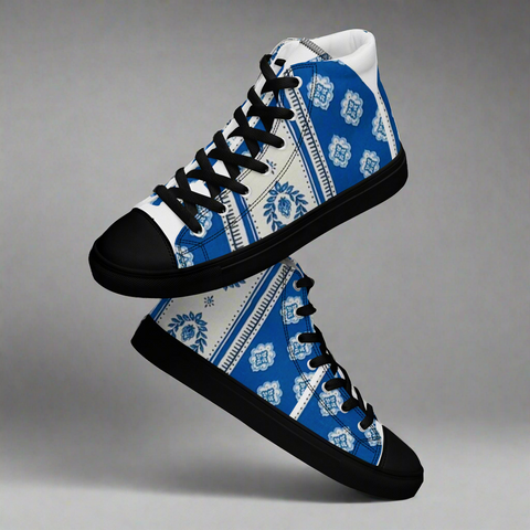 'Le Muse du Ben' Women’s High top Canvas Shoes