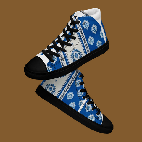 'Le Muse du Ben' Women’s High top Canvas Shoes