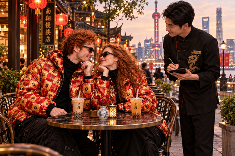 'Dua Tulipa Infinity’ Unisex Puffer Jacket