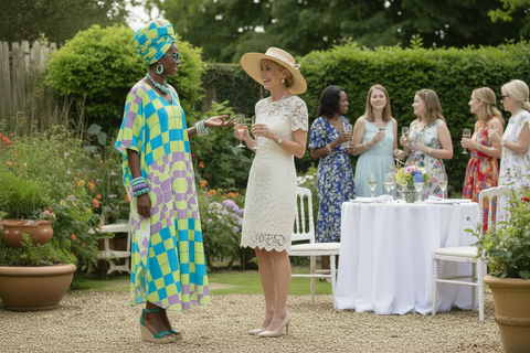 'Irish Tee' Silk Kaftan