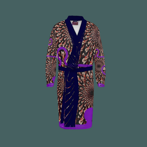 Ben-Mo-2.0 'Purple Peacock' Dressing Gown