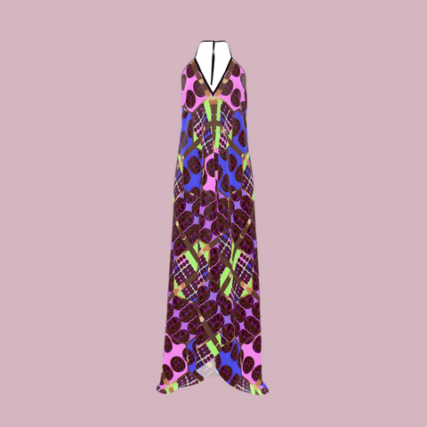 Sunrise 360 'Hot Wired' Halterneck Backless Dress