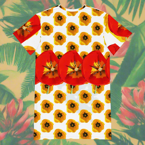 'Dua Tulipa' T-shirt Dress