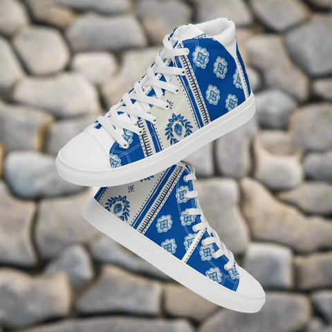 'Le Muse du Ben' Women’s High top Canvas Shoes