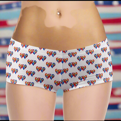 'VOTE USA 2024' Election Collection Hot Pants