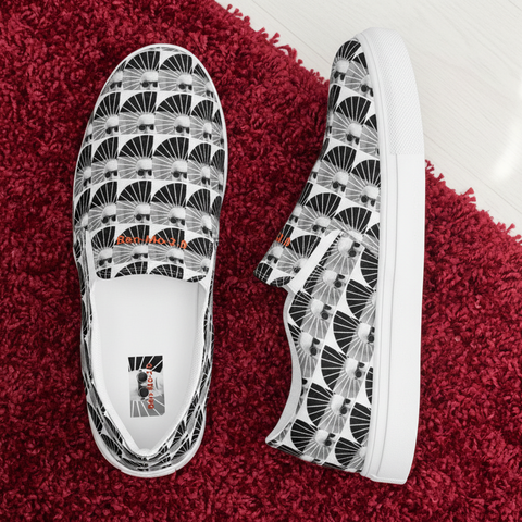 'The Image Guru Infinity' Unisex Slip-On Canvas Shoes