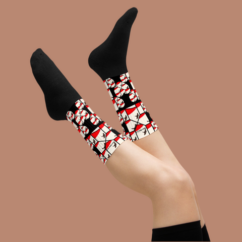 'Bird On High' Socks