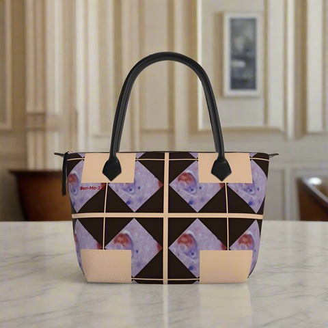 ‘Mad 4 Plaid’ Zip Top Handbag