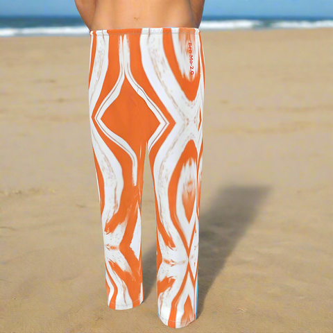 'Orange Swirl' Pajama Bottoms