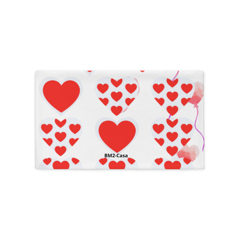 BM2-Casa: Hearts Pillow Case