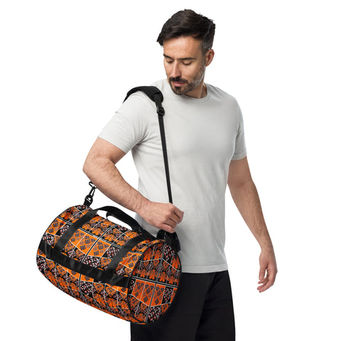 'Byzantium' Print Gym Bag
