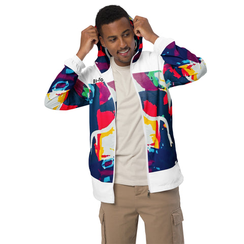 'Two Halves' Men’s windbreaker