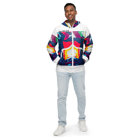 'Two Halves' Men’s windbreaker