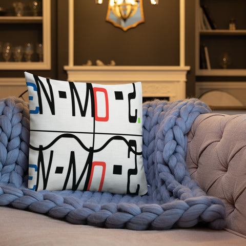 'Ben-Mo-2.0 Logo' Premium Pillow