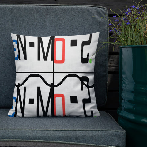 'Ben-Mo-2.0 Logo' Premium Pillow