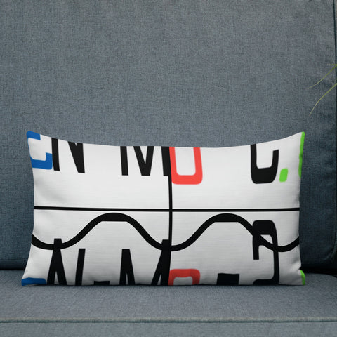 'Ben-Mo-2.0 Logo' Premium Pillow