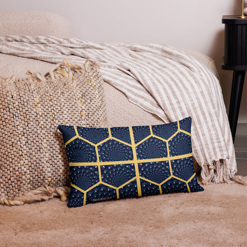 'Honeycomb Ben' Premium Pillow