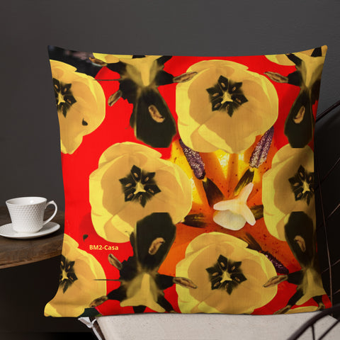 'Dua Tulipa' Premium Pillow