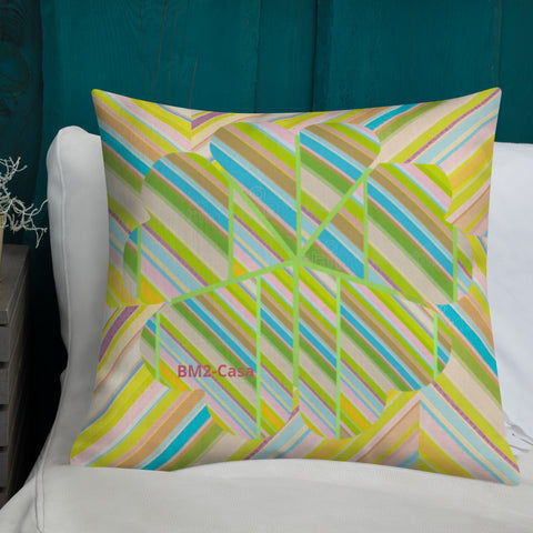 BM2-Casa: Clover Striper Premium Pillow