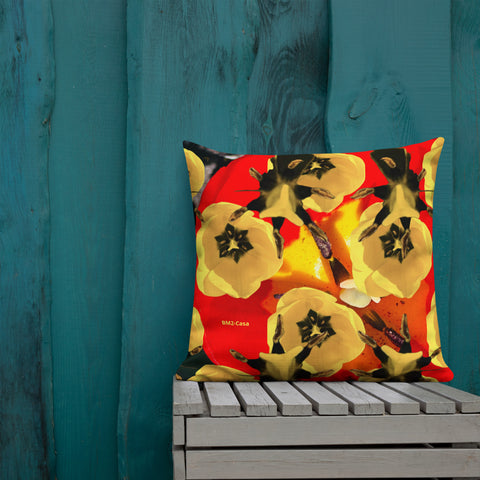 Caringkind ‘Dua Tulipa' Premium Pillow