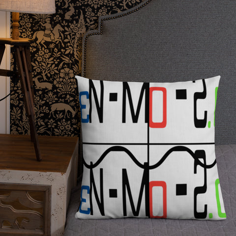 'Ben-Mo-2.0 Logo' Premium Pillow