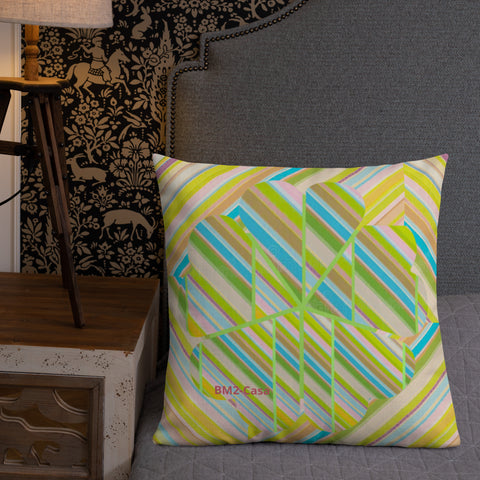 BM2-Casa: Clover Striper Premium Pillow